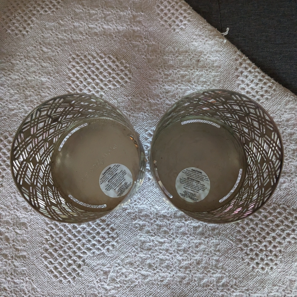 3 wick candle holders. - Picture 3 of 3